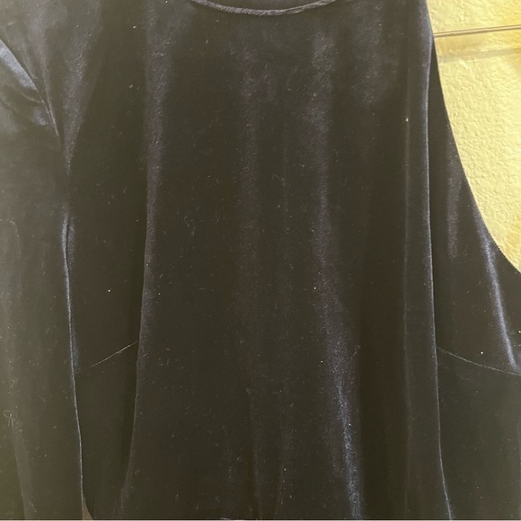 ASTR the label dark navy blue velvet one shoulder body on mini dress size small - Picture 4 of 11